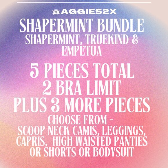 SHAPERMINT (Shapermint, Truekind, Empetua) BUNDLE - 5 Items, 2 Bra Limit + 3 - Picture 1 of 16
